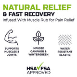 Green Drop™ Kinesiology Tape Black 2 X 10 Inch Nylon / Polyester / Spandex NonSterile (1230639_BX) 20/BX