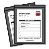 C-Line® Shop Ticket Holders, Stitched, One Side Clear, 50 Sheets, 8.5 x 11, 25/Box (CLI45911) Each