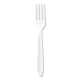 SOLO® Impress Heavyweight Full-Length Polystyrene Cutlery, Fork, White, 1,000/Carton (SCCHSWF0007) Case of 1000
