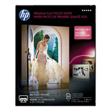 HP Premium Plus Photo Paper, 11.5 mil, 8.5 x 11, Soft-Gloss White, 25/Pack (HEWCR671A) Each