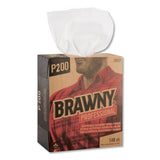 Brawny® Professional Light Duty Paper Wipers, 2-Ply, 8 x 12.5, White, 148/Box, 20 Boxes/Carton (GPC29221) 20 Boxes of 148