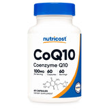 nutricost® Dietary Supplement COQ10 100 mg Strength Capsule 60 Per Bottle (1270247_BT) 1/BT
