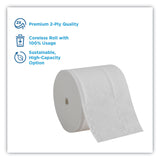 Georgia Pacific® Professional Compact Coreless Bath Tissue, Septic Safe, 2-Ply, White, 750 Sheets/Roll, 36/Carton (GPC19371CT) 36 Rolls
