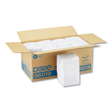 Georgia Pacific® Professional Beverage Napkins, Single-Ply, 9 1/2 x 9 1/2, White, 4000/Carton (GPC96019) Case of 4000