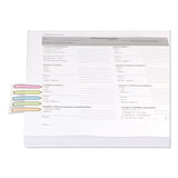 Universal® Deluxe Pop-Up Page Flags, 0.5 x 1.75, Five Assorted Colors, 35 Flags/Dispenser, 5 Dispensers/Pack (UNV99015) Pack of 35