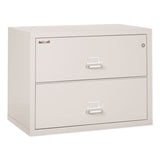FireKing® Insulated Lateral File, 2 Legal/Letter-Size File Drawers, Parchment, 37.5" x 22.13" x 27.75" (FIR23822CPA)