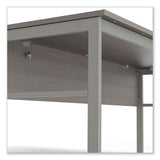 Linea Italia® Urban Series Desk Workstation, 59" x 23.75" x 29.5", Ash (LITUR601ASH) Each