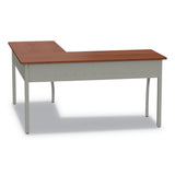 Linea Italia® Trento Line L-Shaped Desk, 59.13" x 59.13" x 29.5", Cherry (LITTR737CH) Each