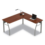 Linea Italia® Trento Line L-Shaped Desk, 59.13" x 59.13" x 29.5", Cherry (LITTR737CH) Each