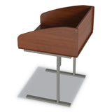 Linea Italia® Study Carrell Starter Unit, 2-Leg, 31.25 x 23.5 x 45.25, Cherry (LITSC801CH) Each