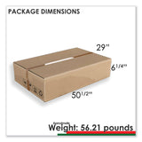 Linea Italia Urban Desk Workstation, 47.25w x 23.75d x 29.5h, Ash (LITUR600ASH) Each