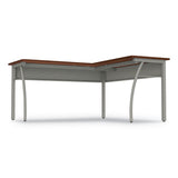 Linea Italia® Trento Line L-Shaped Desk, 59.13" x 59.13" x 29.5", Cherry (LITTR737CH) Each