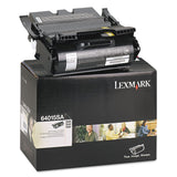 Lexmark™ 64015SA Return Program Toner, 6,000 Page-Yield, Black (LEX64015SA) Each