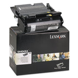 Lexmark™ 64404XA Extra High-Yield Toner, 32,000 Page-Yield, Black (LEX64404XA) Each