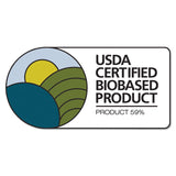 Samsill® Earth’s Choice Plant-Based Durable Fashion View Binder, 3 Rings, 2" Capacity, 11 x 8.5, Lime, 2/Pack (SAMU86678) 1 Pack of 2