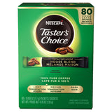 Nescafé® Taster's Choice Stick Pack, Decaf, 0.06oz, 80/Box (NES66488) Box of 80