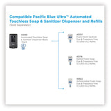 Georgia Pacific® Professional Pacific Blue Ultra Automated Touchless Soap/Sanitizer Dispenser, 1,000 mL, 6.54 x 11.72 x 4, Black (GPC53590) Each