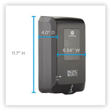 Georgia Pacific® Professional Pacific Blue Ultra Automated Touchless Soap/Sanitizer Dispenser, 1,000 mL, 6.54 x 11.72 x 4, Black (GPC53590) Each