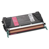 Lexmark™ C5340MX Return Program Extra High-Yield Toner, 7,000 Page-Yield, Magenta (LEXC5340MX) Each