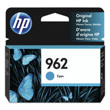 HP HP 962, (3HZ96AN) Cyan Original Ink Cartridge (HEW3HZ96AN) Each