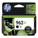 HP HP 962XL, (3JA03AN) High-Yield Black Original Ink Cartridge (HEW3JA03AN) Each