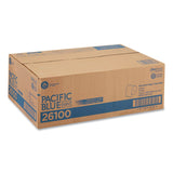 Georgia Pacific® Professional Pacific Blue Basic Nonperf Paper Towels, 1-Ply, 7.78 x 1,000 ft, White, 6 Rolls/Carton (GPC26100) Case of 6