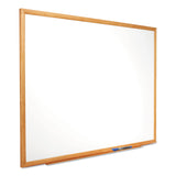 Quartet® Classic Series Total Erase Dry Erase Boards, 36 x 24, White Surface, Oak Fiberboard Frame (QRTS573) Each