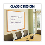 Quartet® Classic Series Total Erase Dry Erase Boards, 36 x 24, White Surface, Oak Fiberboard Frame (QRTS573) Each