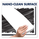 Quartet® Classic Series Nano-Clean Dry Erase Board, 36 x 24, White Surface, Black Aluminum Frame (QRTSM533B) Each