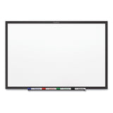 Quartet® Classic Series Nano-Clean Dry Erase Board, 24 x 18, White Surface, Black Aluminum Frame (QRTSM531B) Each