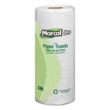 Marcal PRO™ 100% Premium Recycled Kitchen Roll Towels, 2-Ply, 11 x 9, White, 70/Roll, 30 Rolls/Carton (MRC630)