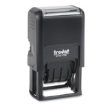 Trodat® Printy Custom Self-Inking Dater, 1.63" x 1", Black/Blue/Red (USSE4750) Each