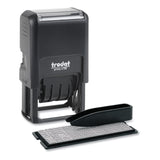 Trodat® Printy Do It Yourself Self-Inking Message Dater,1.63 x 1, Blue/Red (USS5916) Each