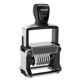 Trodat® Professional Self-Inking Numberer, Eight Bands/Digits, Type Size: 2, Black (USST5558) Each