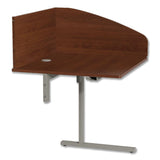 Linea Italia® Study Carrell Add On, 1-Leg, 31.25 x 23.25 x 45.25, Cherry (LITSC802CH) Each