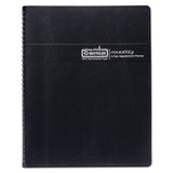 House of Doolittle™ Recycled Two Year Monthly Planner with Expense Logs, 8.75 x 6.88, Black Cover, 24-Month: Jan 2026 to Dec 2027 (HOD268002) Each