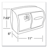 Scott® Pro Coreless SRB Tissue Dispenser, 10.13 x 6.4 x 7, Stainless Steel (KCC09606) Each