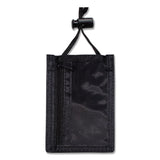 Advantus ID Badge Holders with Convention Neck Pouch, Vertical, Black/Clear 3.25" x 5" Holder, 2.38" x 3.5" Insert, 48" Cord, 12/Pack (AVT75453) Pack of 12