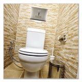 Scott® Personal Seat Cover Dispenser, 16.6 x 2.5 x 12.3, Stainless Steel (KCC09512) Each