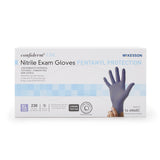 McKesson Confiderm® LDC Exam Glove X-Large NonSterile Nitrile Standard Cuff Length Fully Textured Blue Chemo Tested / Fentanyl Tested (1159332_BX) 230/BX