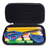 Innovative Storage Designs Large Soft-Sided Pencil Case, Fabric, 2 x 8.75 x 5.25, Black (AVT67000) Each