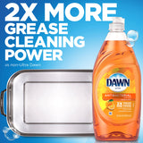 Dawn® Ultra Antibacterial Dishwashing Liquid, Orange Scent, 28 oz Bottle, 8/Carton (PGC97318) Case of 8