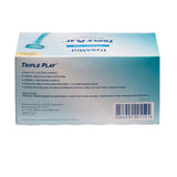 DawnMist® Triple Play™ Personal Razor with Lubricating Strip Single Edge Triple Blade NonSterile Disposable (514816_BX) 10/BX
