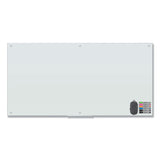 U Brands Magnetic Glass Dry Erase Board Value Pack, 70 x 35, White (UBR3973U0001) Each