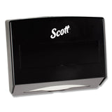 Scott® Scottfold Folded Towel Dispenser, 10.75 x 4.75 x 9, Black (KCC09215) Each