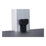 Victor® High Rise Electric Standing Desk Workstation, Single Monitor, 28" x 23" x 20.25", Black/Aluminum, Ships in 1-3 Business Days (VCTDC400) Each