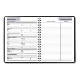AT-A-GLANCE® DayMinder Monthly Planner with Notes Column, Ruled Blocks, 8.75 x 7, Black Cover, 12-Month (Jan to Dec): 2026 (AAGG40000) Each