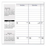 AT-A-GLANCE® DayMinder Monthly Planner, Ruled Blocks, 12 x 8, Black Cover, 14-Month: Dec 2025 to Jan 2027 (AAGG47000) Each