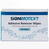SionBiotext Adhesive Remover Wipe 100 per Box (1229313_BX) 100/BX