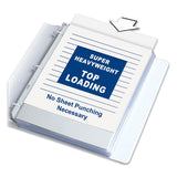 C-Line® Super Heavyweight Poly Sheet Protectors, Non-Glare, 2", 11 x 8.5, 50/Box (CLI61008) 1 Case of 50